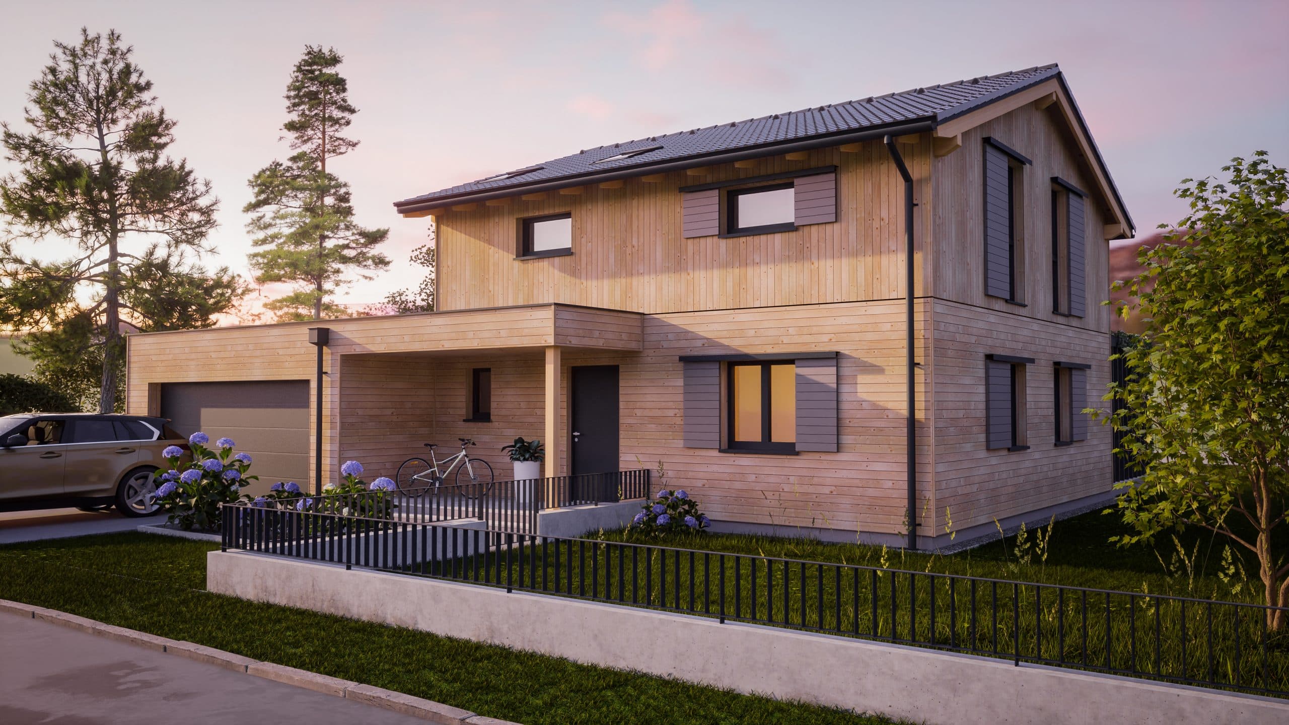 Mit dem neuen Haus des Monats setzt man auf ökologische Merkmale und nachhaltige moderne Bauweise bei HARTL HAUS.