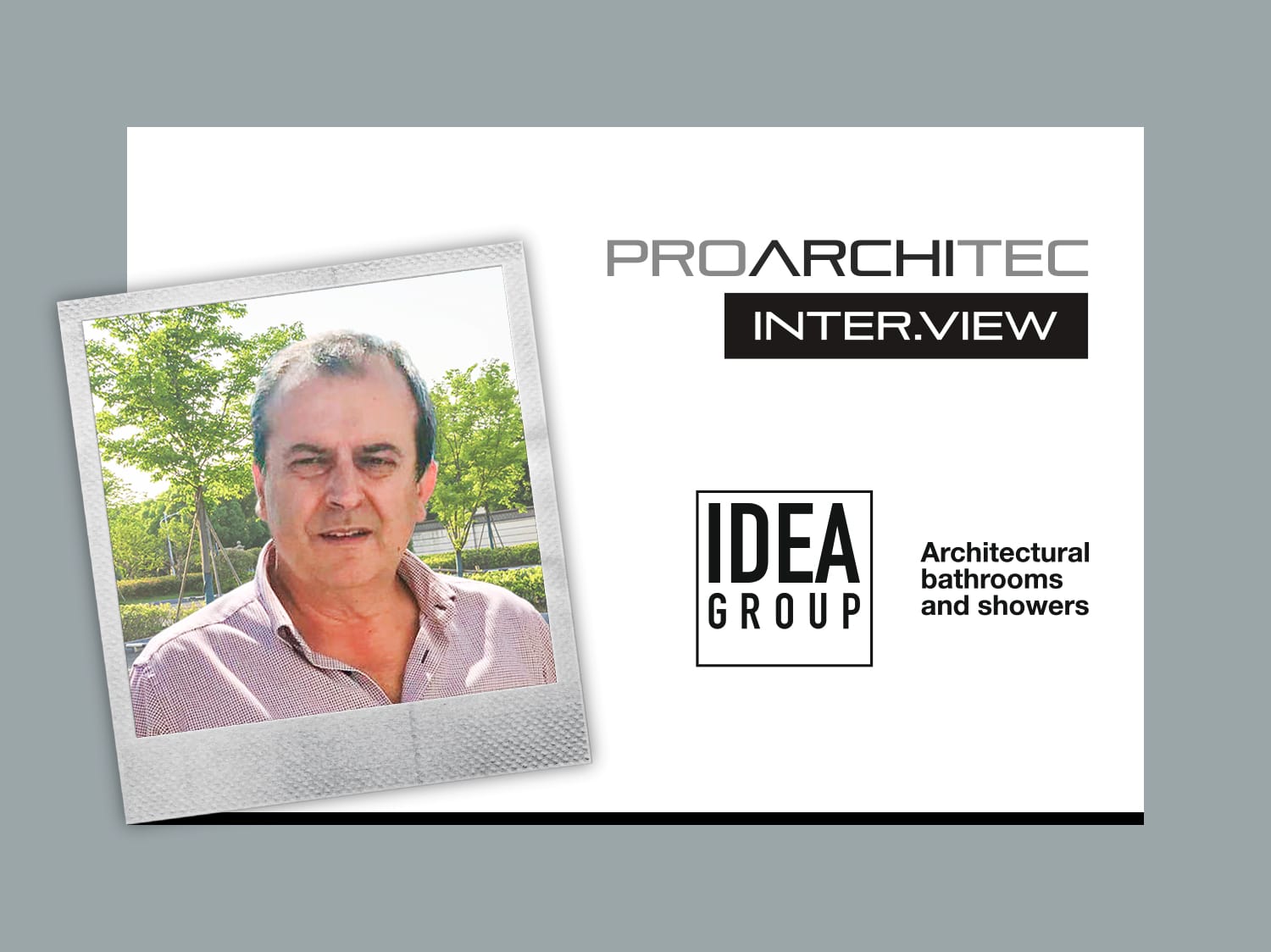Interview mit Export Manager, Alberto Del Ben, Idea Group.