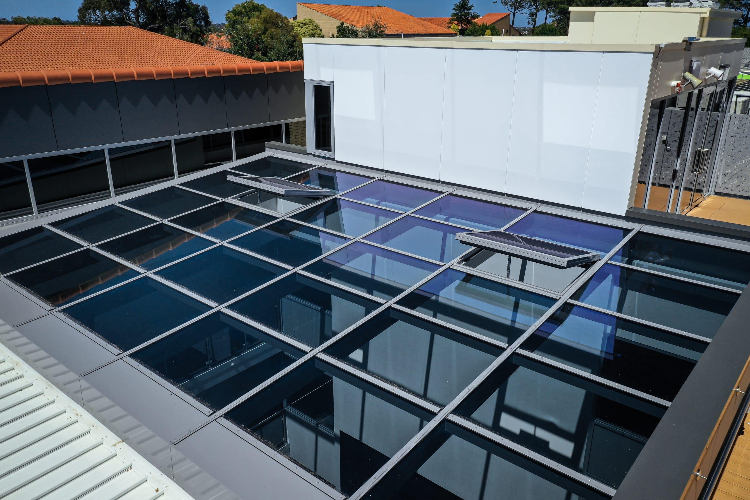 Tageslichtsystem von LAMILUX im Science Building des Penrhos Colleges in Australien.