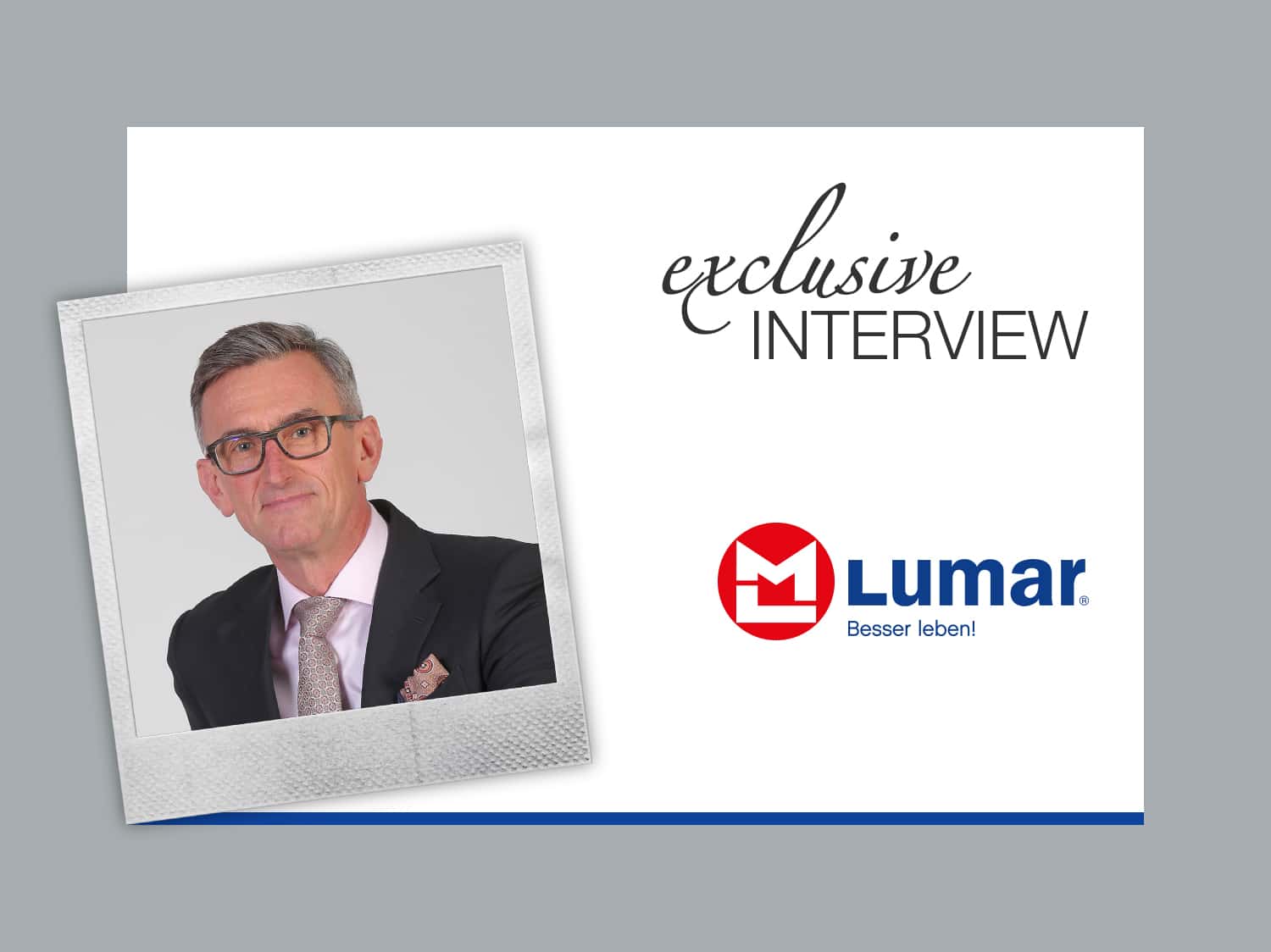 exclusive Bauen & Wohnen im Interview mit dem geschäftsführenden Gesellschafter von Lumar Haus GmbH Marko Lukic.