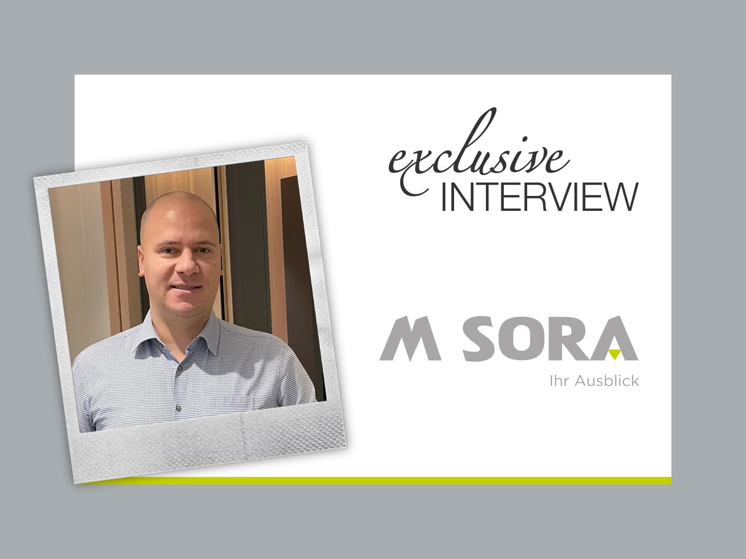 Interview mit Boris Štrakl, Verkäufer und Berater bei M SORA Fenster | www.m-sora.at