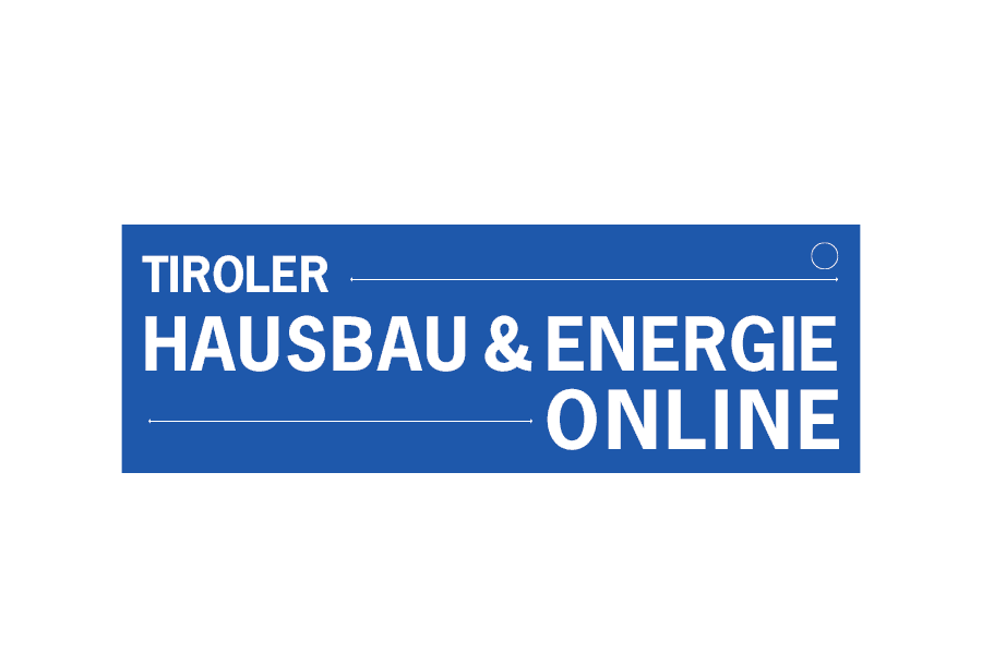 Logo Messe "Hausbau & Energie ONLINE", INNSBRUCK / TIROL