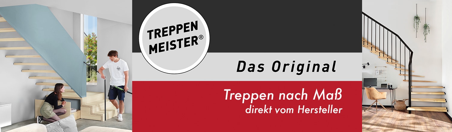 Treppenmeister - Treppen nach Maß direkt vom Hersteller.