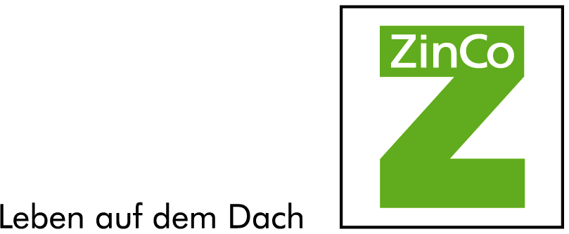 Logo ZinCo mit Claim "Leben auf dem Dach"